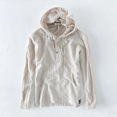Enzo® | Linen Hoodie