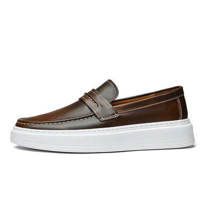 Jasper | Slip-On Leather Boat Shoes