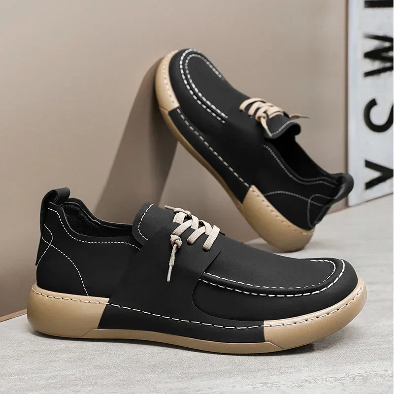 Donald | Classic Italian Leather Sneakers