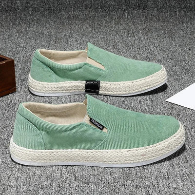 Cyrus | Breathable Slip-On Canvas Shoes