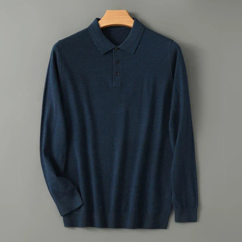 Kristoff® | Polo Shirt In 100% Merino Wool