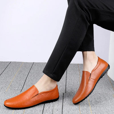 Quetzal® | Halcon Genuine Leather Loafer