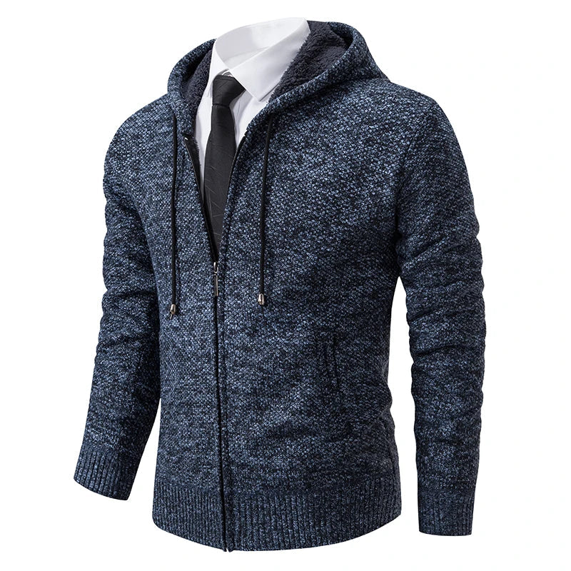 Sam | Fleece Zip-Up Cardigan
