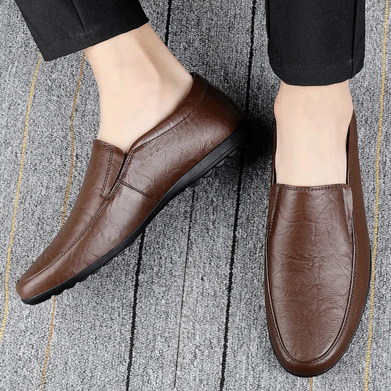 Quetzal® | Halcon Genuine Leather Loafer