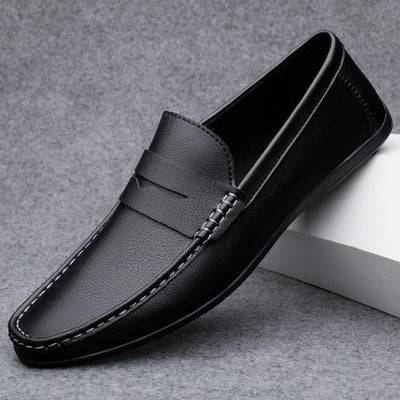 Derek | Classic Italian Leather Loafers