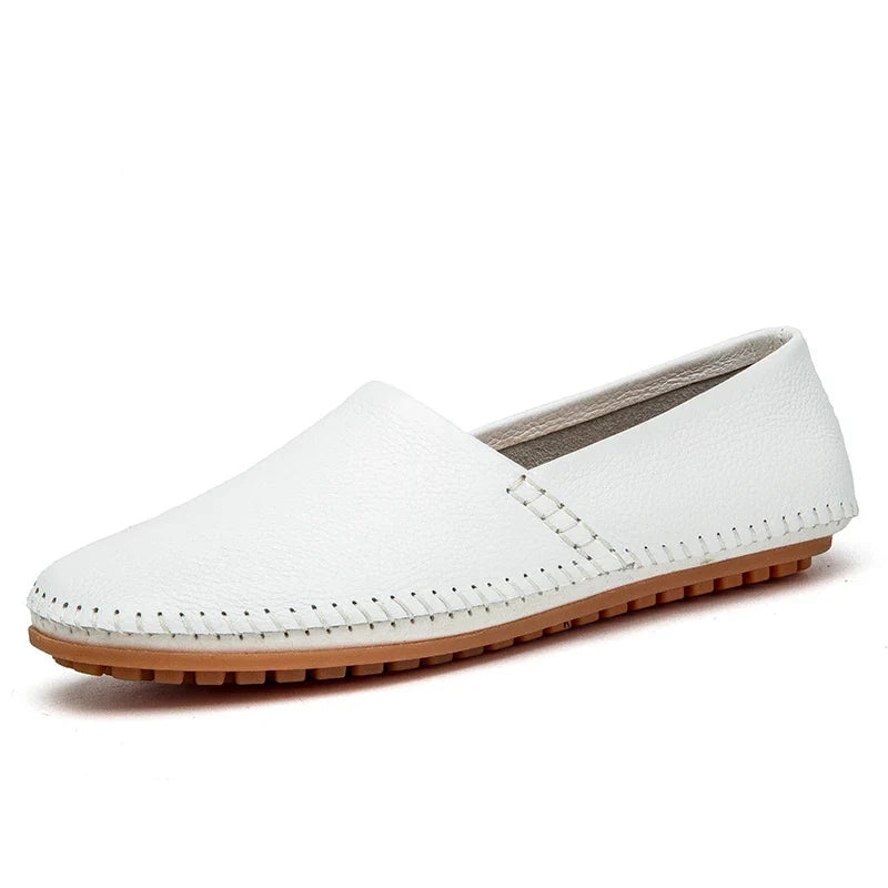 Gordon | Light Leather Loafers