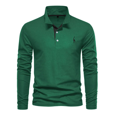 Dámaso® | Classic Long Sleeve Polo Sweater