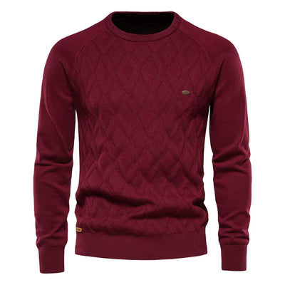 Adam® | Men'S Sweater With Checked Design