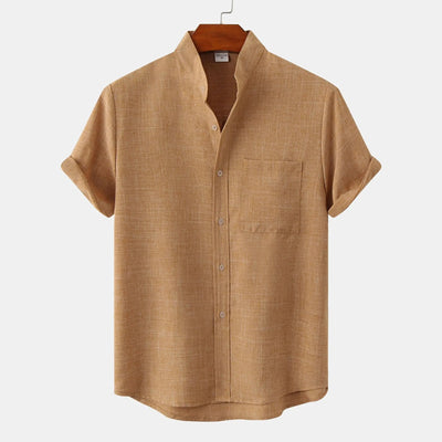 Kurt® | Short Sleeve Linen Shirt