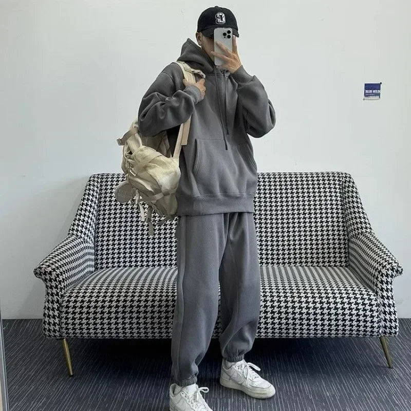 Esmond® | Oversized Casual Two Piece Men's Set