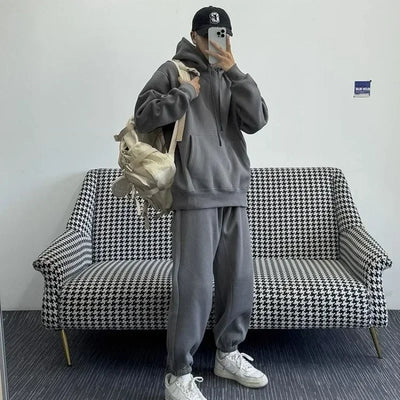 Esmond® | Oversized Casual Two Piece Men's Set