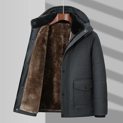 Fermín | Fashionable puffer jacket with fleece lining