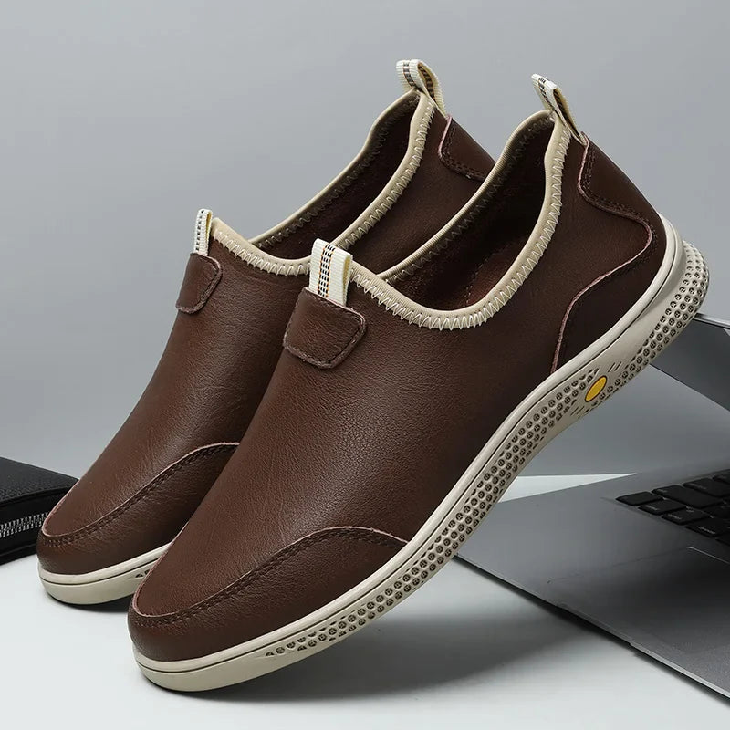 Vital® | Onur Genuine Leather Loafers