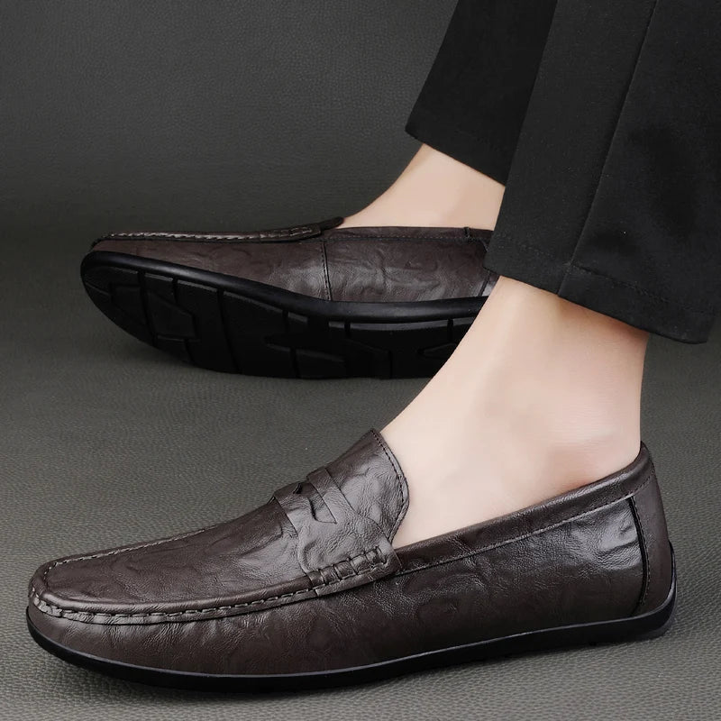 Laban® | Athen Genuine Leather Loafers