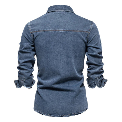 Devon® | Men'S Denim Blouse