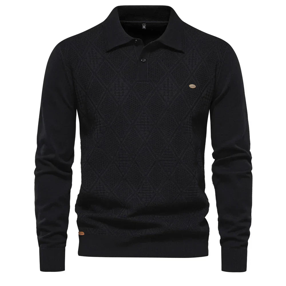 Norman® | Classic Cotton Polo Sweater