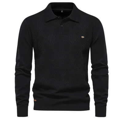 Norman® | Classic Cotton Polo Sweater