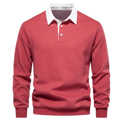 Caden® | Premium Cotton Sweater With Collar
