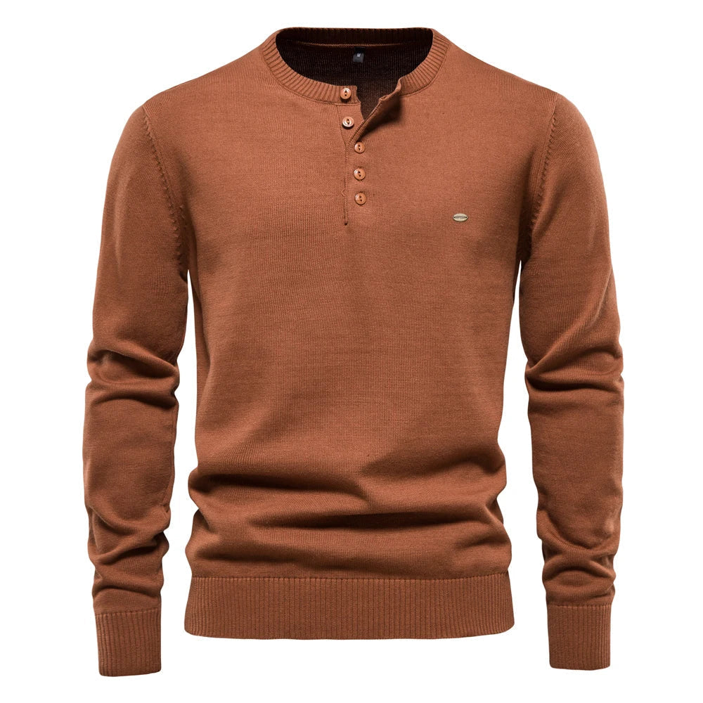 Crisóstomo® | Men'S Casual Henley Sweater