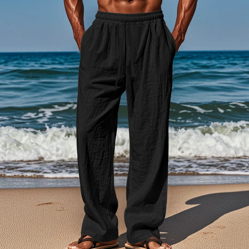 Marcus | Comfortable Linen Pants