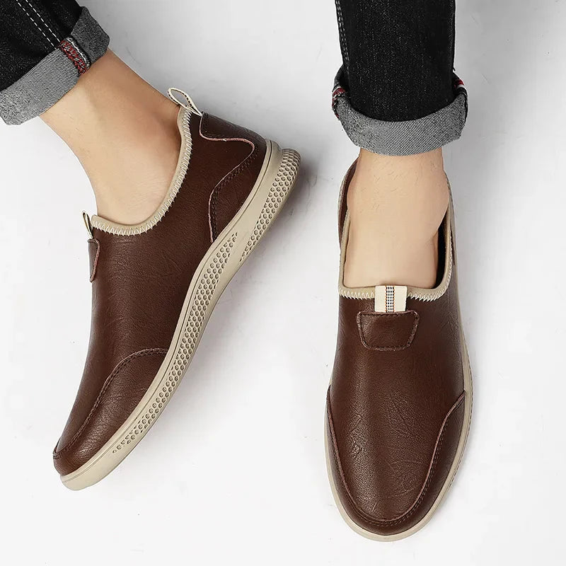 Vital® | Onur Genuine Leather Loafers