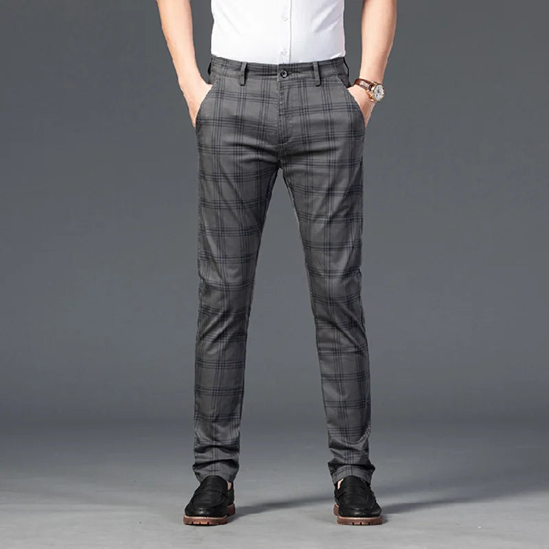 Vernon | Elegant Plaid Pants