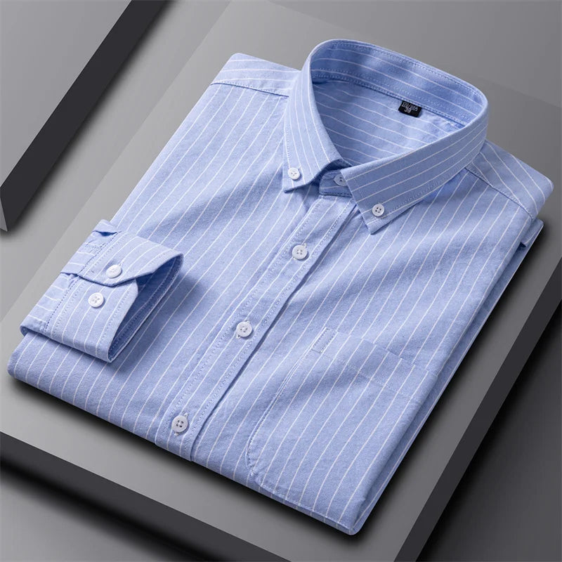 Roman | Givalli - Men's Chic Oxford Shirt