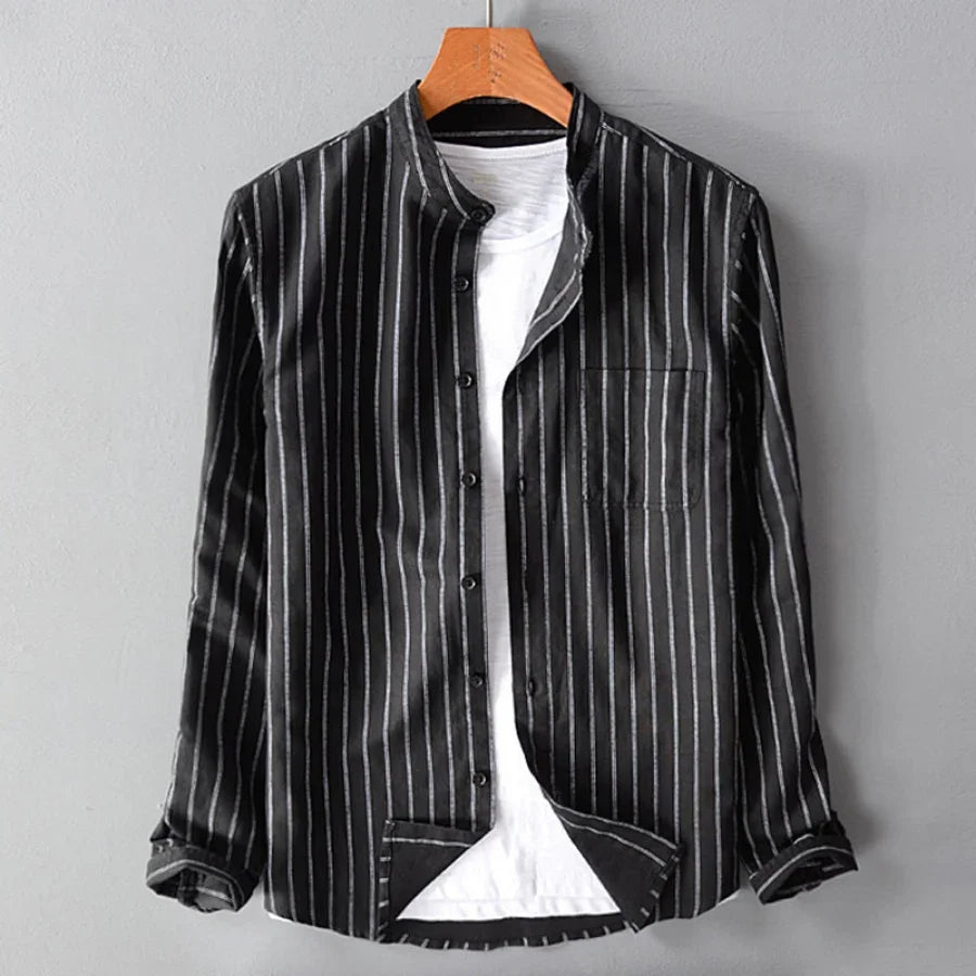 Wesley® | Cotton And Linen Shirt