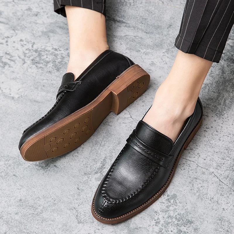 Daniel | Leather Dress Loafers