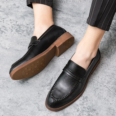 Daniel | Leather Dress Loafers