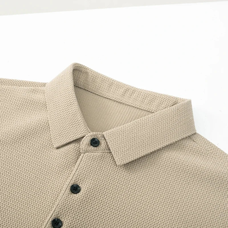 Caius® | Comfortable polo with long sleeves
