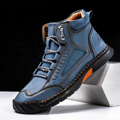Ermenegildo® | Leather High Top Shoes