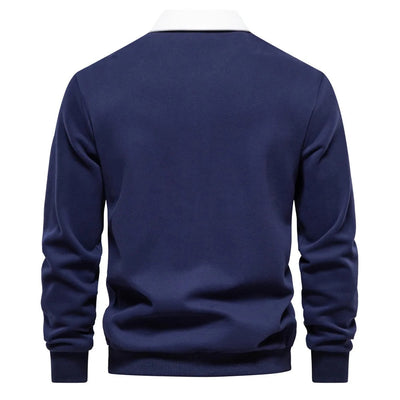 Caden® | Premium Cotton Sweater With Collar