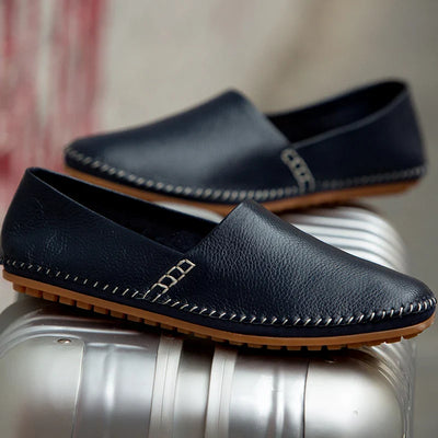 Gordon | Light Leather Loafers