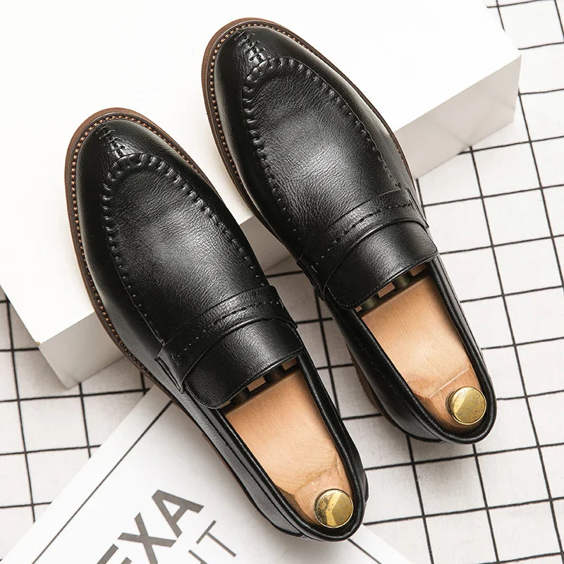 Daniel | Leather Dress Loafers