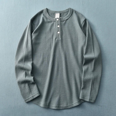 Esteban® | Henley In Cotone Waffle