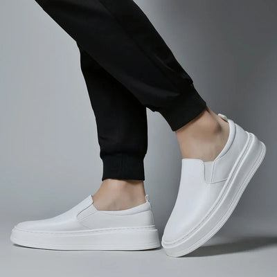 Eric | Leather Slip-On Shoes