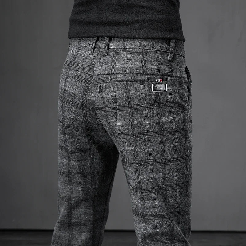 Dorian | Plaid Casual Pants