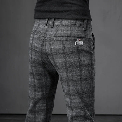 Dorian | Plaid Casual Pants