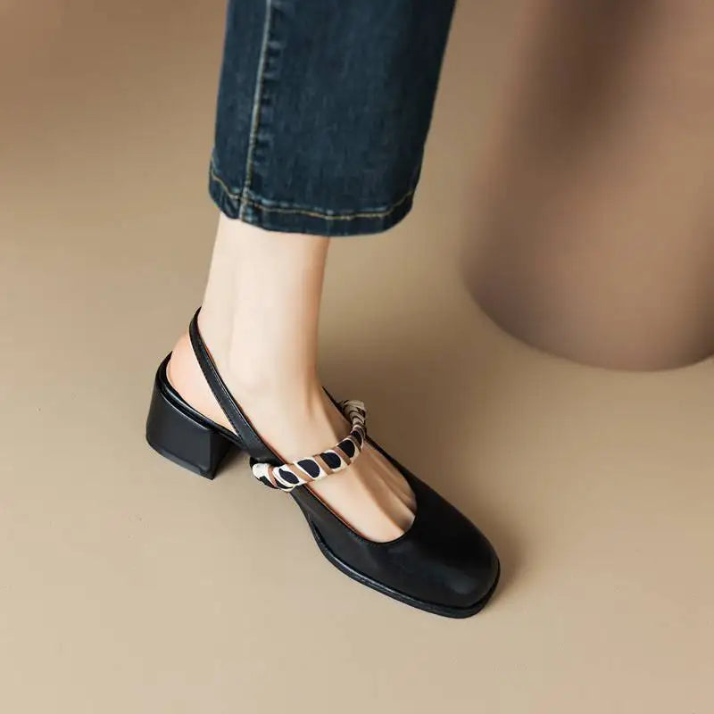 Aniel® | Dahlia Block Heels