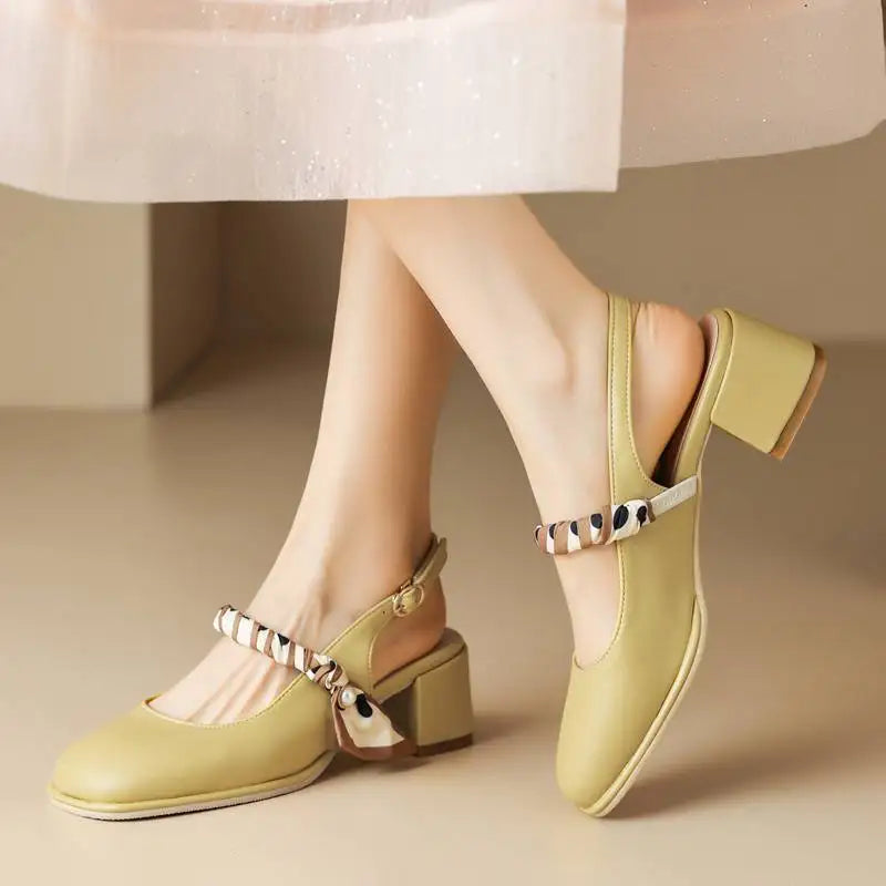 Aniel® | Dahlia Block Heels