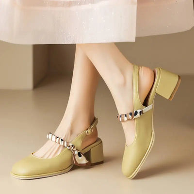 Aniel® | Dahlia Block Heels