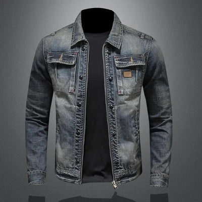 Elijah® | Retro Denim Jacket