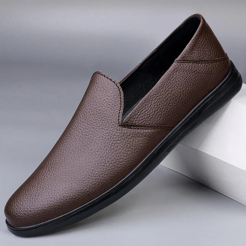 Leoncio® | Basik Genuine Leather Loafers