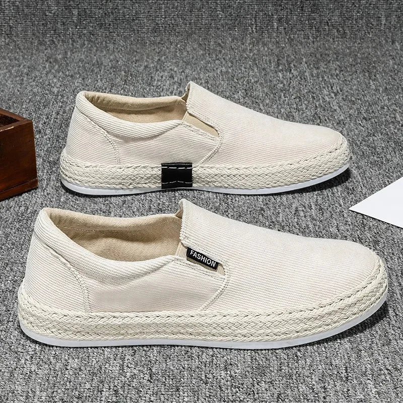 Cyrus | Breathable Slip-On Canvas Shoes