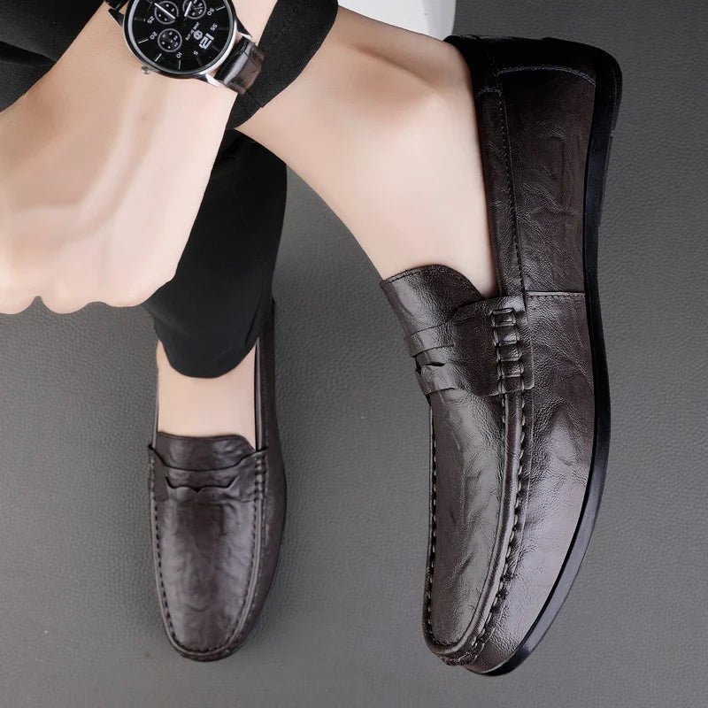 Almerico® | Athen Genuine Leather Loafers