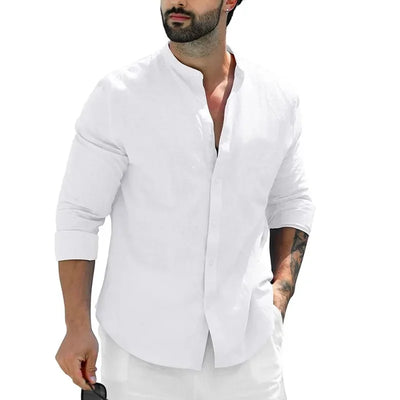 Theo | Casual Linen Shirt