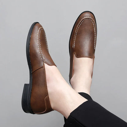 Adamaris® | Safian Genuine Leather Loafers