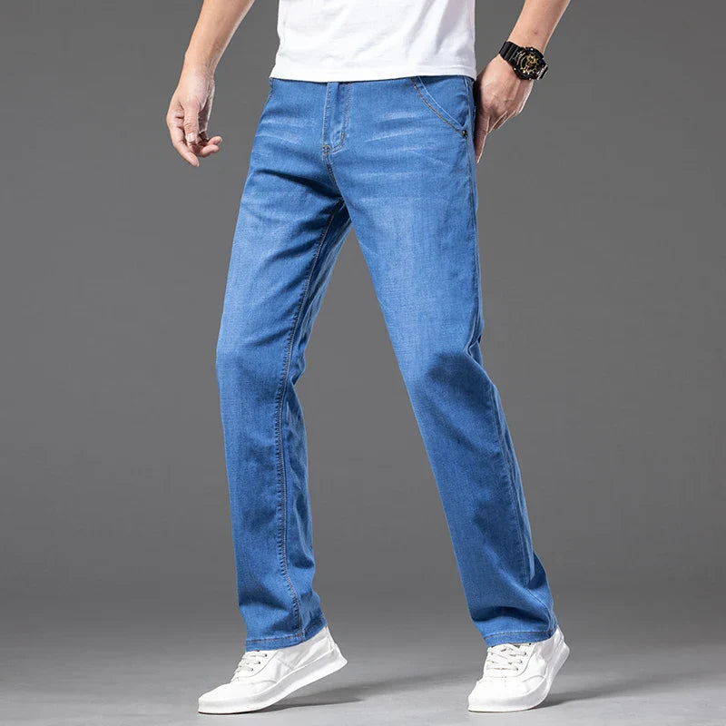 Indigo | Casual Straight Denim Jeans