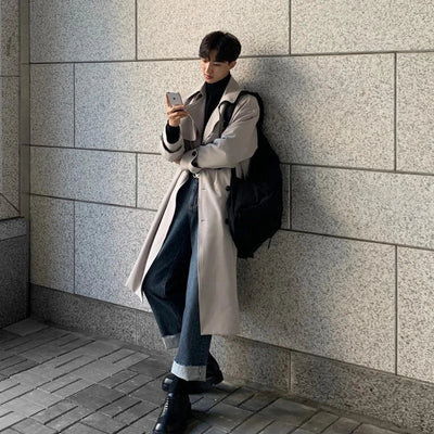 Gustav® | Classic Trench Coat For Men